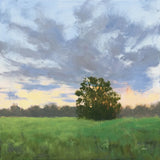 Tree at Sunset by Carson Overstreet. SKU 102035a. Archival Giclee Fine art print for wall decor.