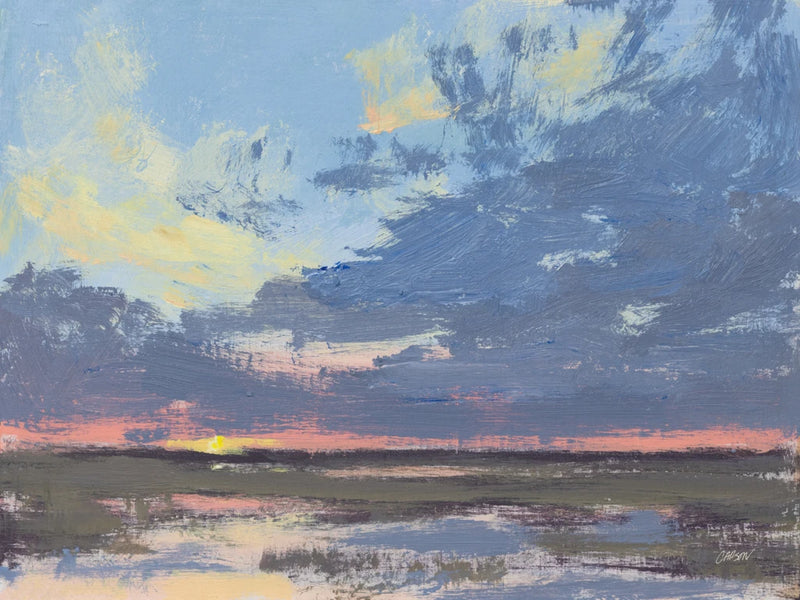 Vivid Marsh Skies by Carson Overstreet