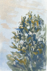 Winter Shrub by Carson Overstreet. SKU 104518h. Archival Giclee Fine art print for wall decor.