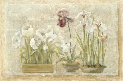 Asian Florals by Cheri Blum. SKU 6841i. Archival Giclee Fine art print for wall decor.