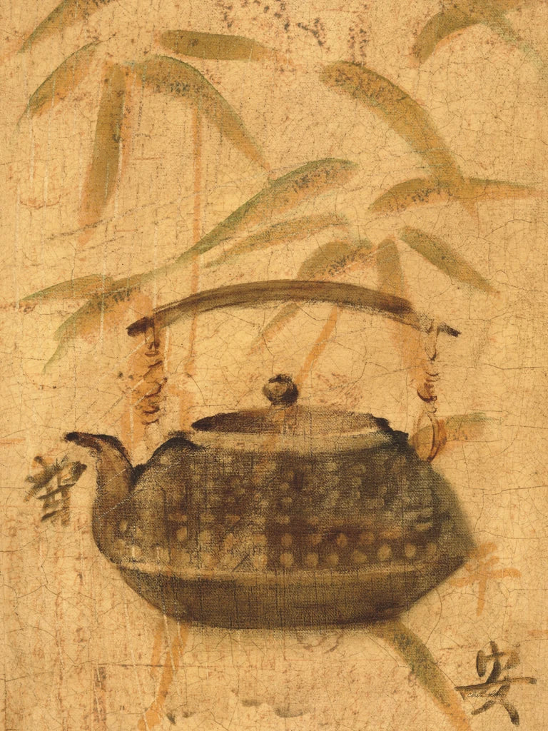 Asian Teapot III by Cheri Blum