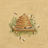 Bee Hive by Cheri Blum. SKU 89467a. Archival Giclee Fine art print for wall decor.