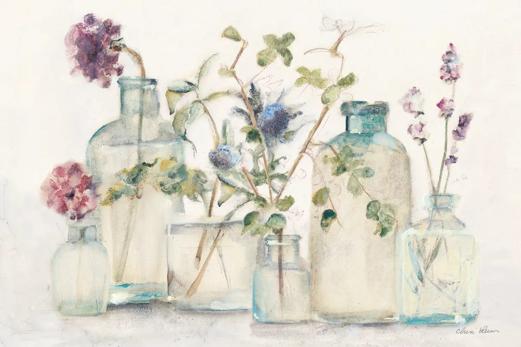 Blossoms IV by Cheri Blum. SKU 91501i. Archival Giclee Fine art print for wall decor.