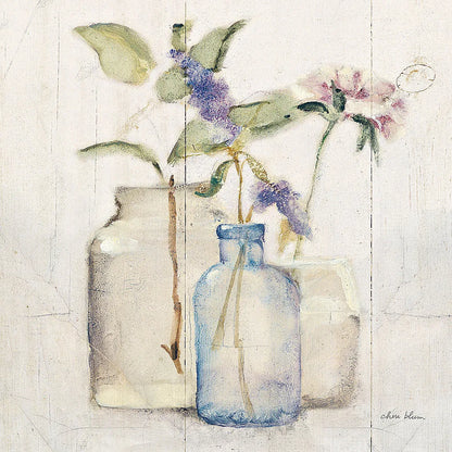 Blossoms on Birch I by Cheri Blum. SKU 22373a. Archival Giclee Fine art print for wall decor.