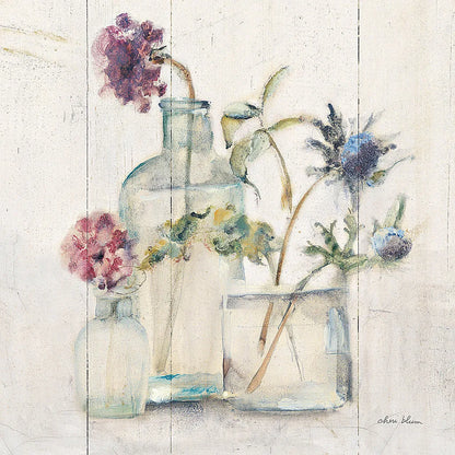 Blossoms on Birch II by Cheri Blum. SKU 22374a. Archival Giclee Fine art print for wall decor.