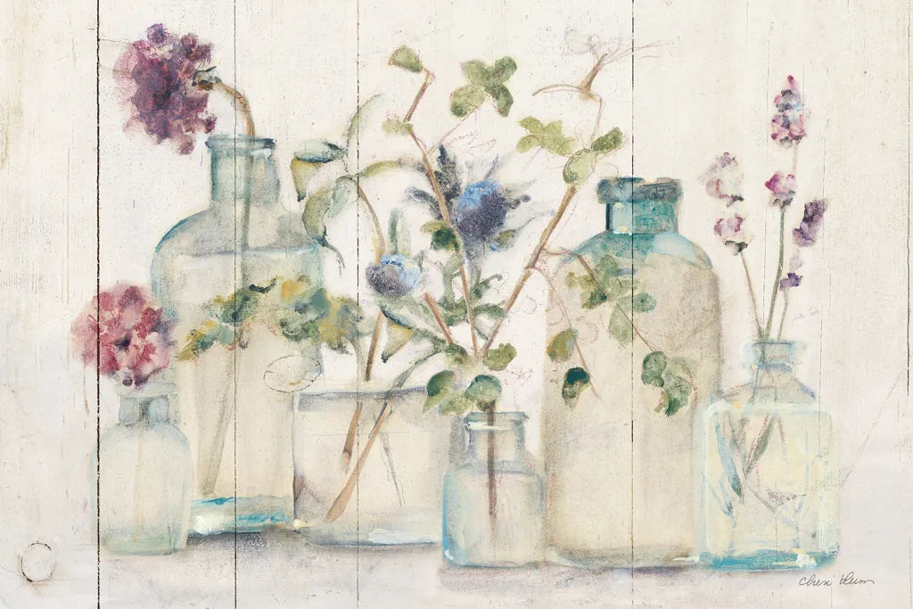 Blossoms on Birch IV by Cheri Blum. SKU 84308i. Archival Giclee Fine art print for wall decor.