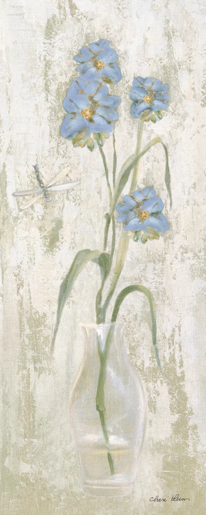 Blue Field Flowers by Cheri Blum