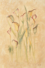 Blushing Calla Lilies by Cheri Blum. SKU 7043h. Archival Giclee Fine art print for wall decor.