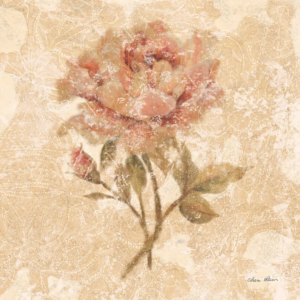 Bohemian Roses III by Cheri Blum. SKU 7498a. Archival Giclee Fine art print for wall decor.