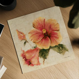 Bright Tropics I by Cheri Blum. Shown as a detailed flat fine art print, highlighting archival giclee quality. Available as an archival giclee rolled canvas, fine art paper, or poster print. SKU 26928a.