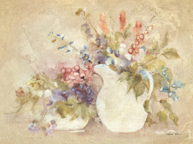 Cascading Floral II by Cheri Blum