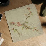 Cherry Blossom by Cheri Blum. Shown as a detailed flat fine art print, highlighting archival giclee quality. Available as an archival giclee rolled canvas, fine art paper, or poster print. SKU 7019a.