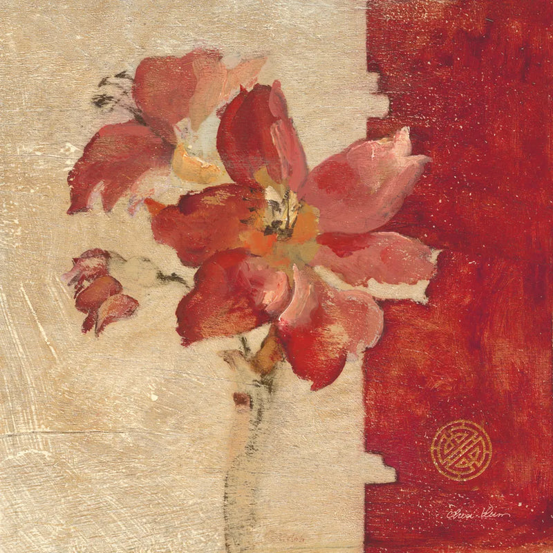 Chinoiserie IV by Cheri Blum. SKU 7493a. Archival Giclee Fine art print for wall decor.