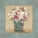 Cottage Bouquet I by Cheri Blum. SKU 8234a. Archival Giclee Fine art print for wall decor.