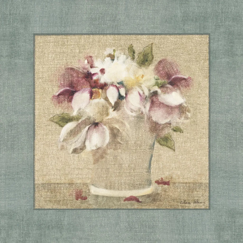 Cottage Bouquet II by Cheri Blum. SKU 8235a. Archival Giclee Fine art print for wall decor.
