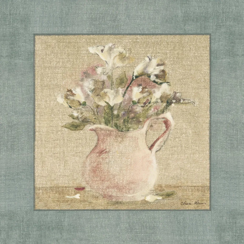 Cottage Bouquet IV by Cheri Blum. SKU 8237a. Archival Giclee Fine art print for wall decor.