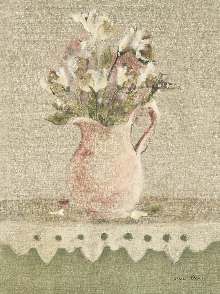 Cottage Shelf Bouquet III by Cheri Blum