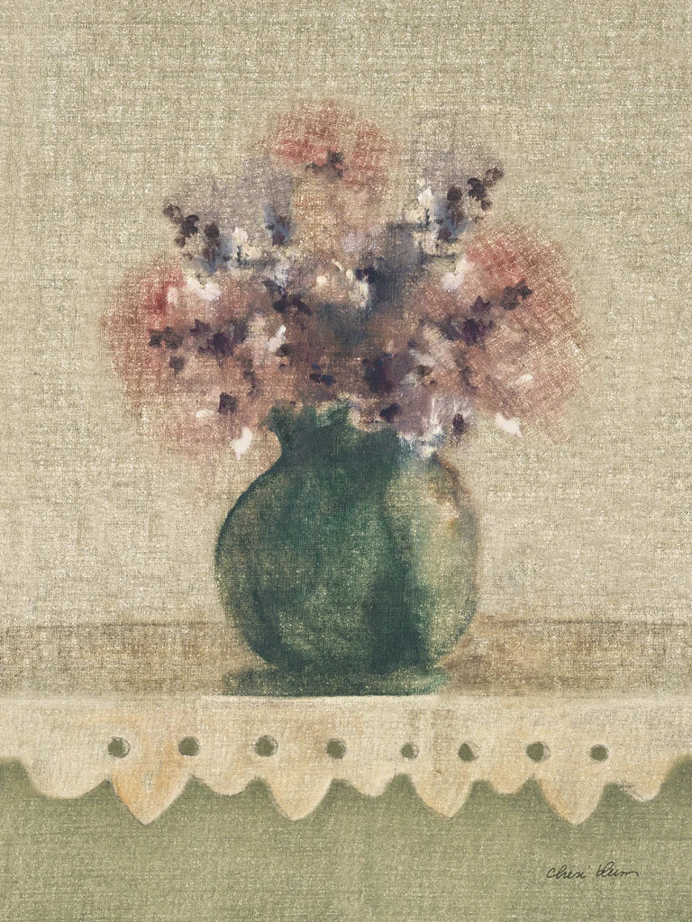 Cottage Shelf Bouquet IV by Cheri Blum