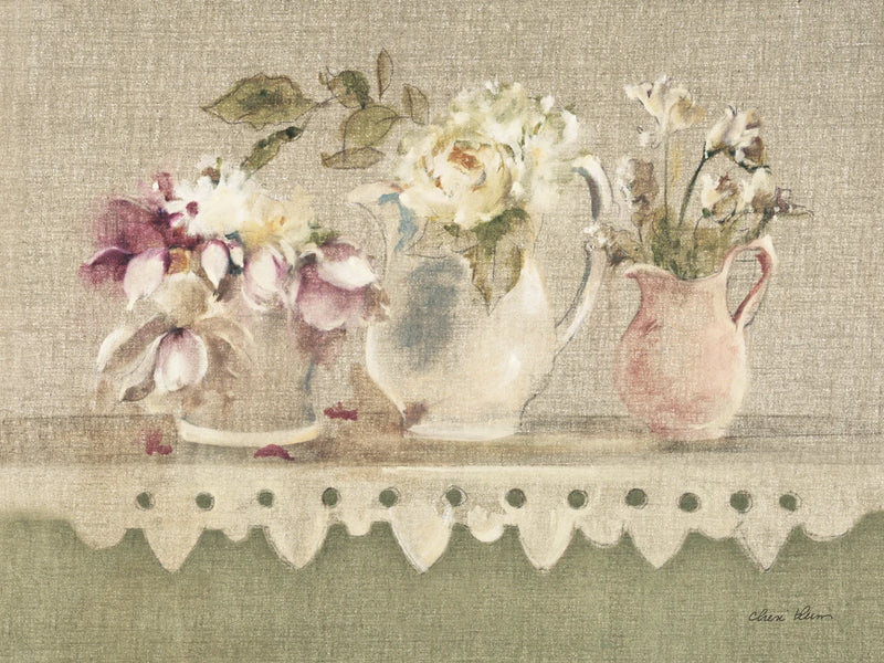 Cottage Shelf I by Cheri Blum