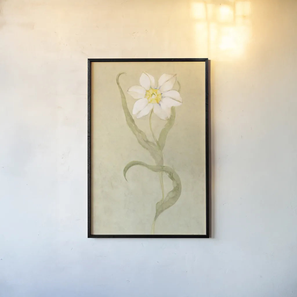 Dancing Bulbs III by Cheri Blum. shown as a paper print in a black flame. Available as a archival giclee rolled canvas, fine art paper, or poster print. SKU 8261h.