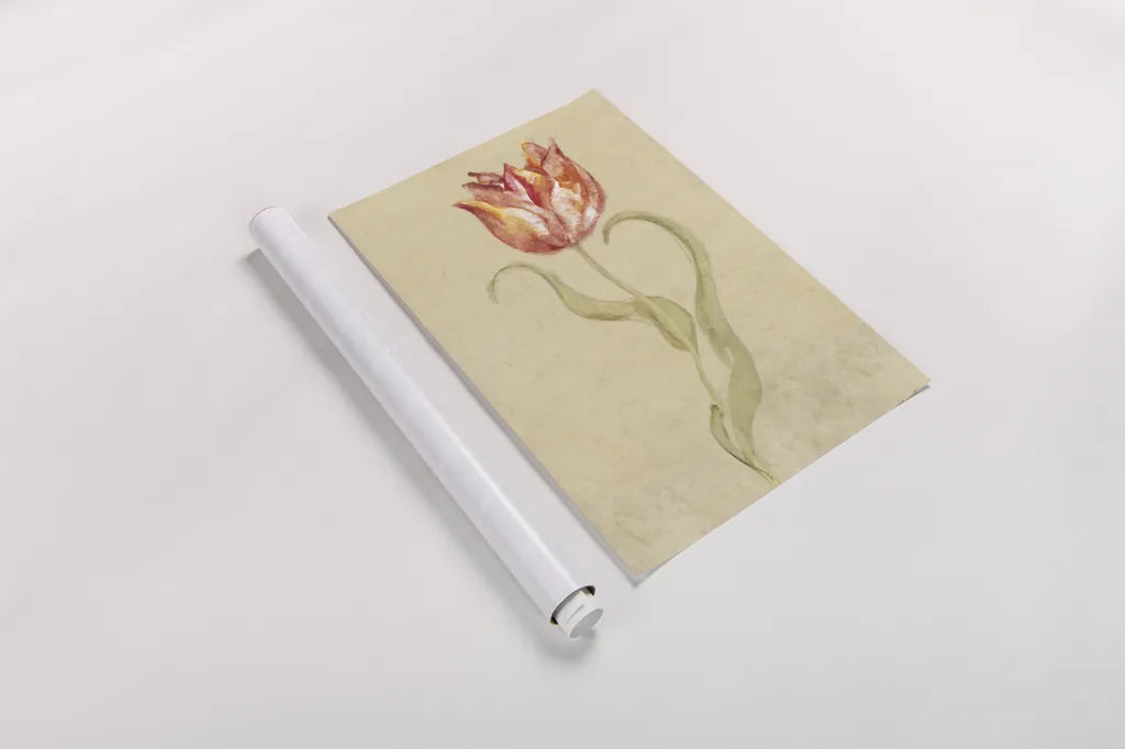 Dancing Bulbs V by Cheri Blum. shown as a rolled paper print. Available as archival giclee rolled canvas, fine art paper, or poster print. SKU 8263h.