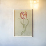 Dancing Bulbs V by Cheri Blum. shown as a paper print in a white frame. Available as a archival giclee rolled canvas, fine art paper, or poster print. SKU 8263h.