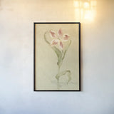 Dancing Bulbs VI by Cheri Blum. shown as a paper print in a black flame. Available as a archival giclee rolled canvas, fine art paper, or poster print. SKU 8264h.