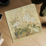 Espirit Orchid by Cheri Blum. Shown as a detailed flat fine art print, highlighting archival giclee quality. Available as an archival giclee rolled canvas, fine art paper, or poster print. SKU 8115a.