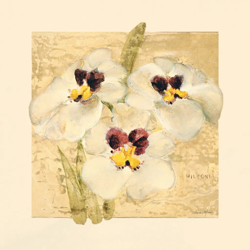 Exotic Floral I Crop by Cheri Blum. SKU 88529a. Archival Giclee Fine art print for wall decor.