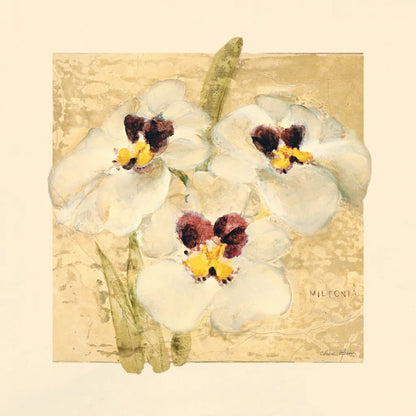 Exotic Floral I Crop by Cheri Blum. SKU 88529a. Archival Giclee Fine art print for wall decor.