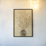 Flowering Apple by Cheri Blum. shown as a paper print in a black flame. Available as a archival giclee rolled canvas, fine art paper, or poster print. SKU 6951h.