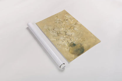 Flowering Dogwood by Cheri Blum. shown as a rolled paper print. Available as archival giclee rolled canvas, fine art paper, or poster print. SKU 6949h.