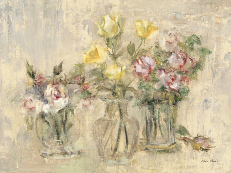 Flowers in Etched Glass by Cheri Blum