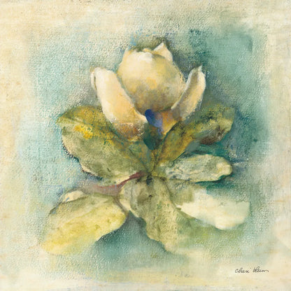 French Magnolia by Cheri Blum. SKU 7467a. Archival Giclee Fine art print for wall decor.