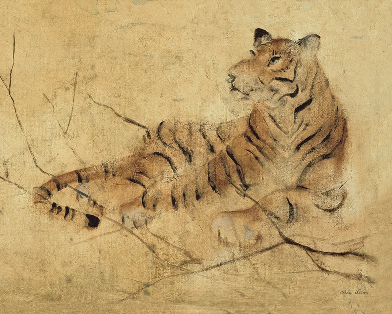 Global Tiger Light Crop by Cheri Blum