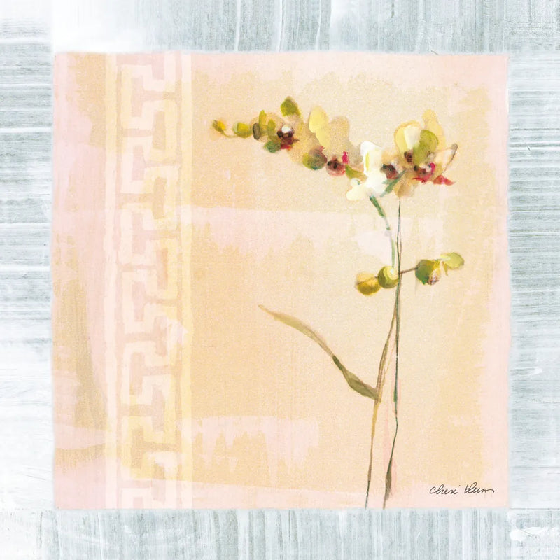 Graceful Orchids II by Cheri Blum. SKU 7481a. Archival Giclee Fine art print for wall decor.