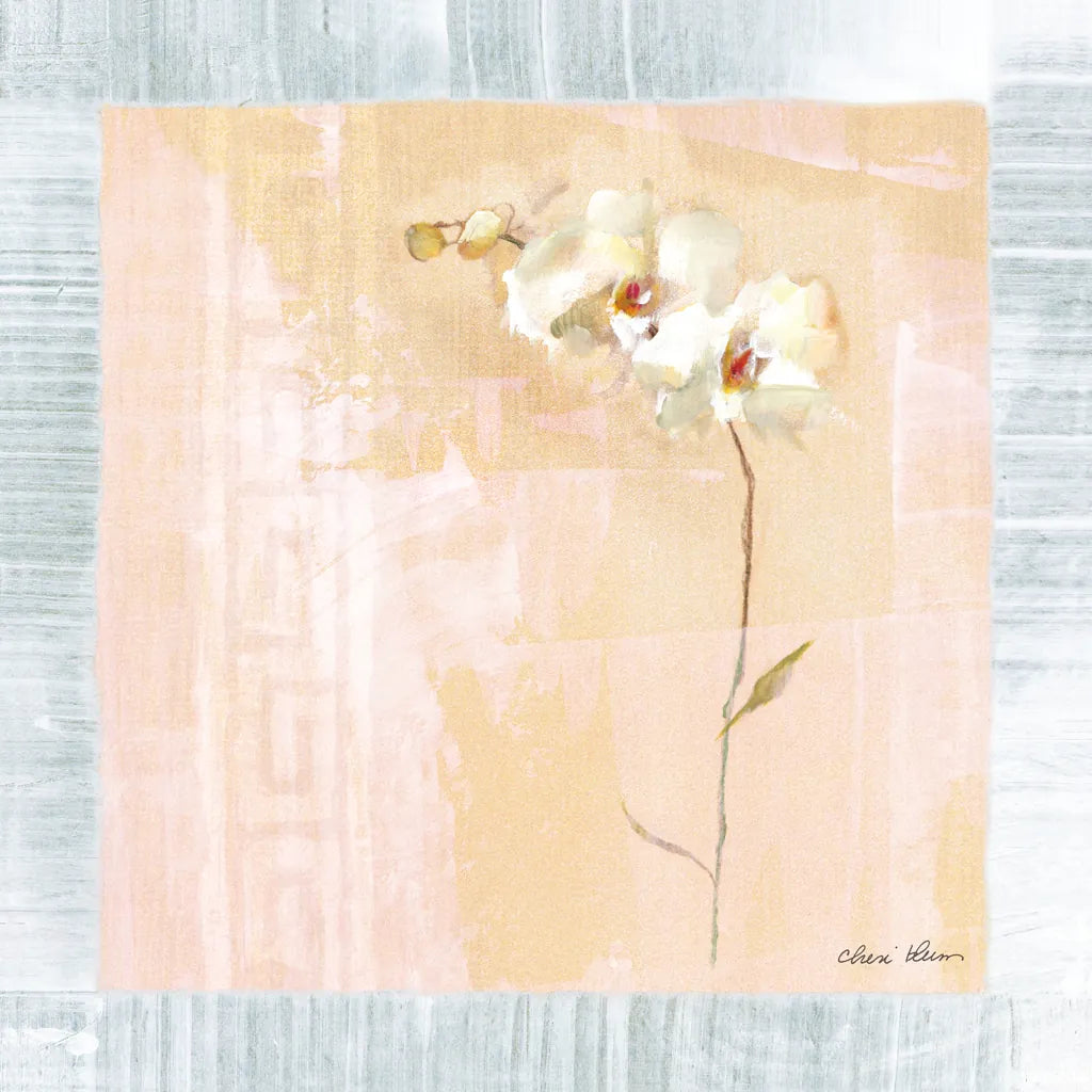 Graceful Orchids IV by Cheri Blum. SKU 7483a. Archival Giclee Fine art print for wall decor.