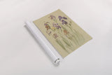 Irises II by Cheri Blum. shown as a rolled paper print. Available as archival giclee rolled canvas, fine art paper, or poster print. SKU 7280h.