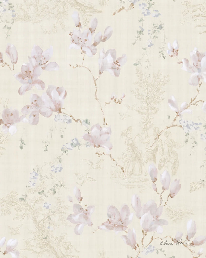 Magnolia Toile by Cheri Blum