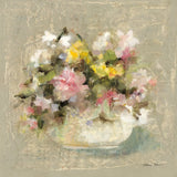 Mini Summer Garden Bouquet I by Cheri Blum. SKU 7523a. Archival Giclee Fine art print for wall decor.