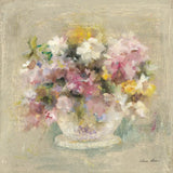 Mini Summer Garden Bouquet II by Cheri Blum. SKU 7524a. Archival Giclee Fine art print for wall decor.