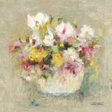 Mini Summer Garden Bouquet IV by Cheri Blum. SKU 90762a. Archival Giclee Fine art print for wall decor.