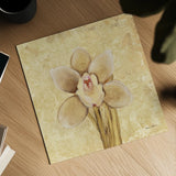 Petite Orchid II by Cheri Blum. Shown as a detailed flat fine art print, highlighting archival giclee quality. Available as an archival giclee rolled canvas, fine art paper, or poster print. SKU 7187a.