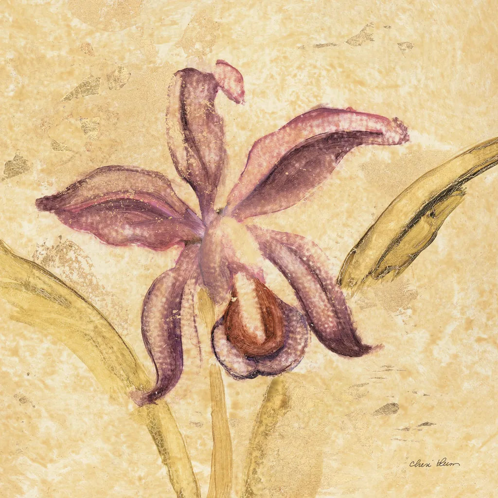 Petite Orchid IV by Cheri Blum. SKU 7189a. Archival Giclee Fine art print for wall decor.