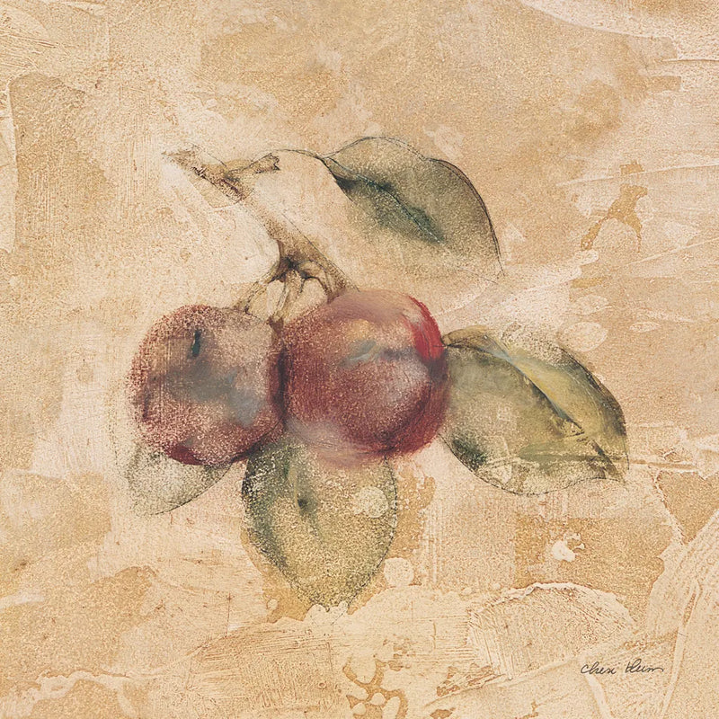 Plums Square by Cheri Blum. SKU 7025a. Archival Giclee Fine art print for wall decor.