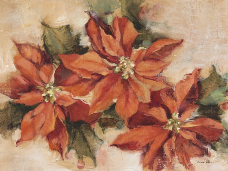 Poinsettia Trio by Cheri Blum
