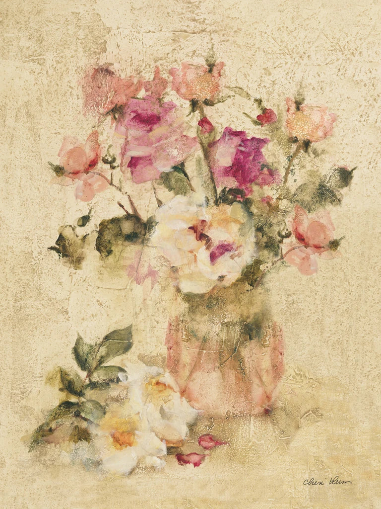 Potted Roses V by Cheri Blum