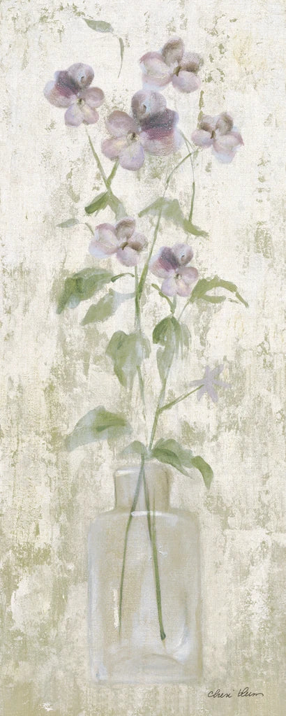 Purple Field Flowers by Cheri Blum