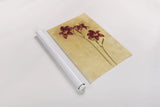 Red Day Lily by Cheri Blum. shown as a rolled paper print. Available as archival giclee rolled canvas, fine art paper, or poster print. SKU 7539h.
