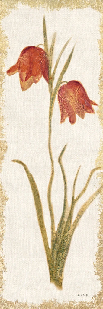 Red Tulip Panel Light by Cheri Blum